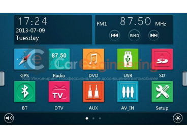 Штатное головное устройство Juke Redpower Windows