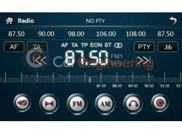 Штатное головное устройство Juke Redpower Windows