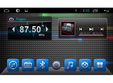 Штатное головное устройство KD-6224-P30 Carmedia для Hyundai H1 Starex на Android