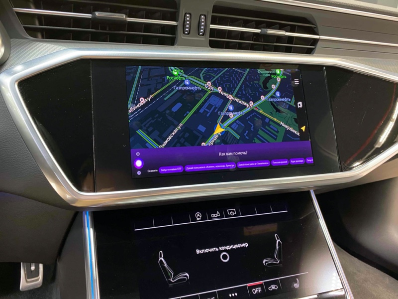 Навигация Audi A6 (Android в Ауди А6 2019, 2020 и 2021, 2022, 2023, 2024)