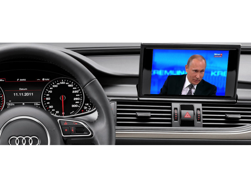 ТВ тюнер Audi A6 (DVB-T2 телевизор)