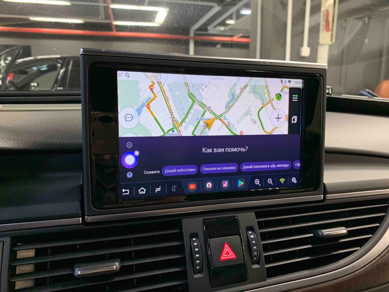 Навигация в Audi A8 D4 (Android Ауди А8)