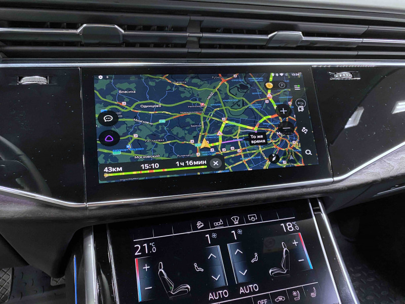 Яндекс навигация Audi Q7 2020, 2021, 2022, 2023, 2024 (Android на Audi Q7 II)