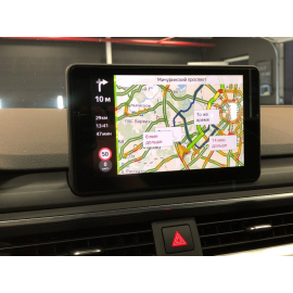 Яндекс навигация Audi A4, Android в A4 9B (2015-2018, 2019, 2020)