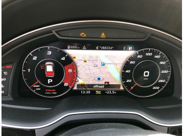 Цифровая приборная панель Audi A4, A5 Virtual CockPit (2015-2016, 2017, 2018, 2019)