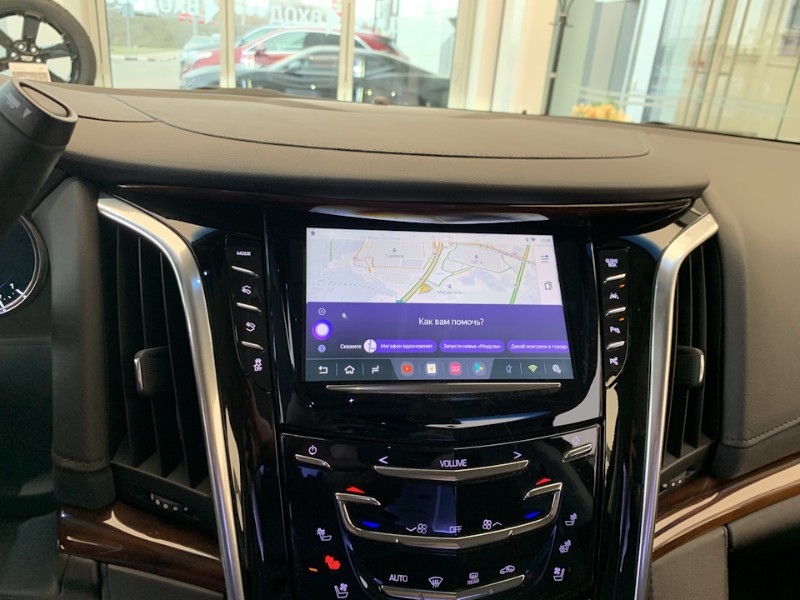 Навигация в Cadillac Escalade 4 (Android 2015, 2016, 2017, 2018, 2019 и 2020)