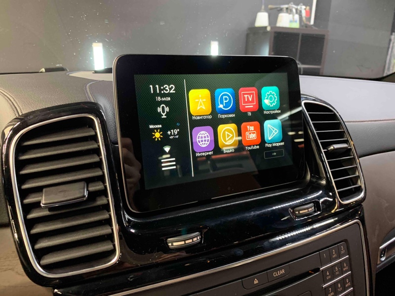 Навигация Mercedes GLS на Андроид