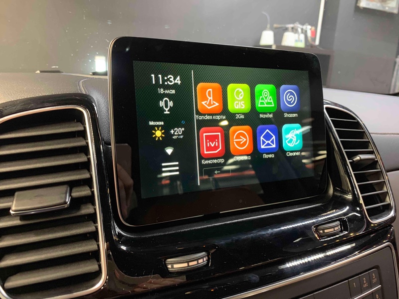 Навигация Mercedes GLS на Андроид