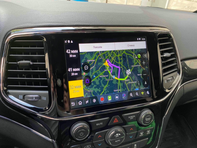Android навигация Jeep Grand Cherokee (2019-2022, 2023, 2024)