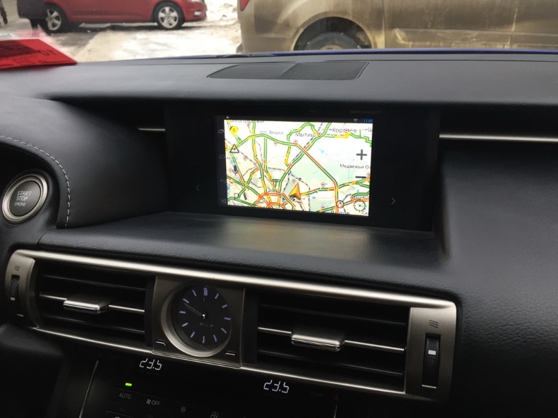 Навигация Lexus IS III (Андроид в Лексус 2017-2020)