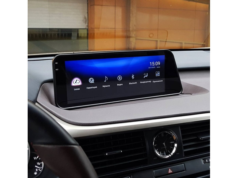 Android монитор 12.3 дюйма на Lexus RX (2016, 2017, 2018)