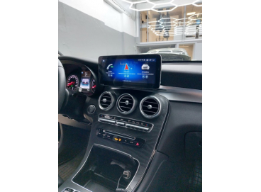 Монитор 10,25' и Яндекс навигация Mercedes Benz GLC class (навигатор Мерседес GLC)