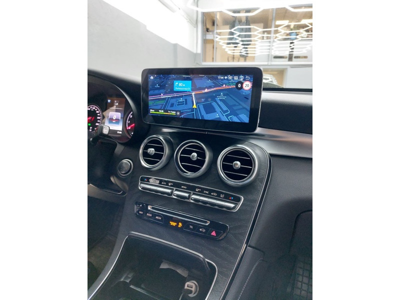 Монитор 10,25' и Яндекс навигация Mercedes Benz GLC class (навигатор Мерседес GLC)