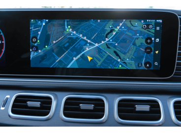 Android навигация Mercedes GLS X167 2020 и 2021, 2022