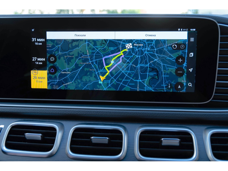 Навигация Mercedes-Benz GLS X167 – Андроид блок в Мерседес ГЛС Х167