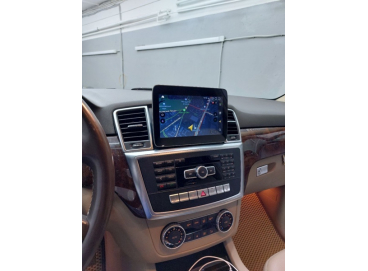 Андроид монитор 8.4' и Яндекс навигация Mercedes-Benz ML W166 / GL X166 (навигатор Мерседес)