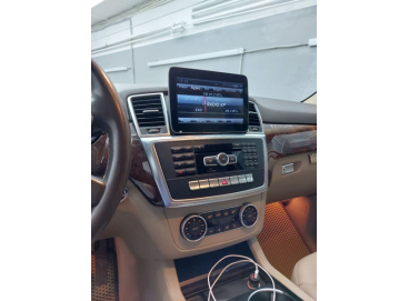 Андроид монитор 8.4' и Яндекс навигация Mercedes-Benz ML W166 / GL X166 (навигатор Мерседес)