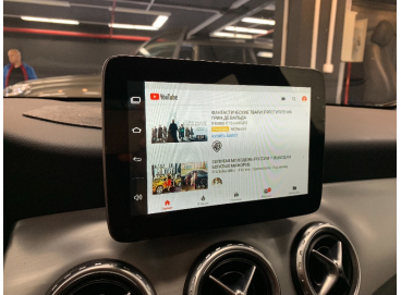 Навигация Mercedes CLA на Андроид
