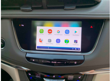 Навигация в Cadillac XT5 (Android Кадиллак ХТ5, 2016-2019)