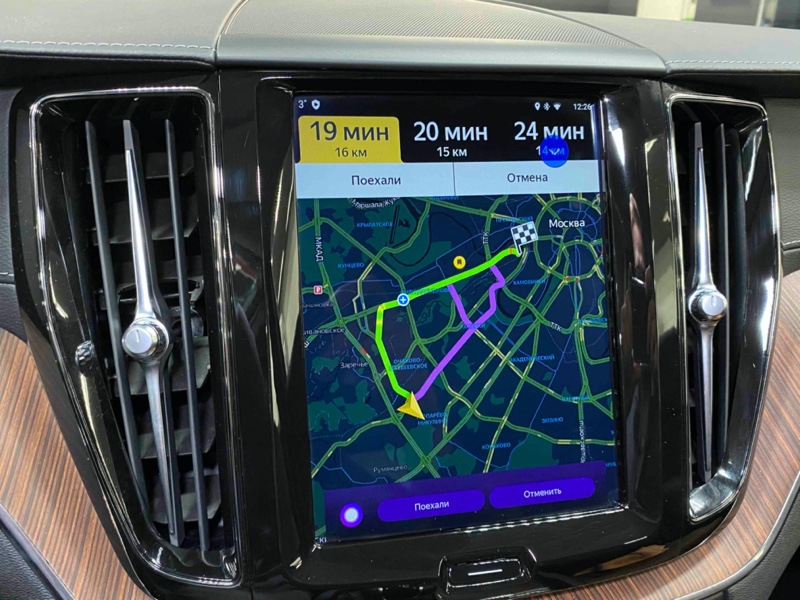 Навигация в Volvo XC60 (2018-2021, 2022, 2023), Андроид в Вольво ХС60
