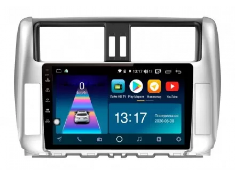 Магнитола Android 8 Toyota LC Prado 150 (2009-2013) Daystar DS-7041ZL