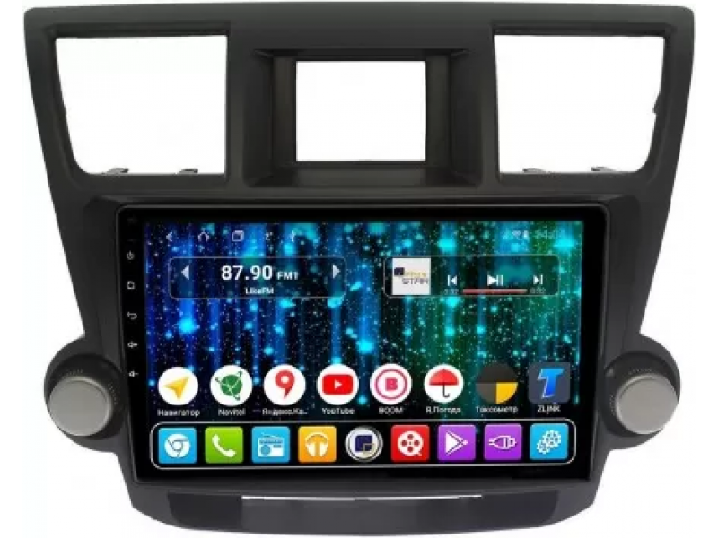 Магнитола Android 8 Toyota Highlander U40 (2008-2013) Daystar DS-7194HB-TS9