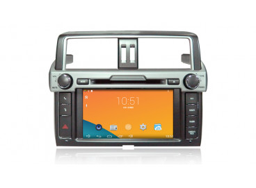 Штатная магнитола Android 4 Toyota LC Prado 150 (2014-2017) Carmedia DT-5266