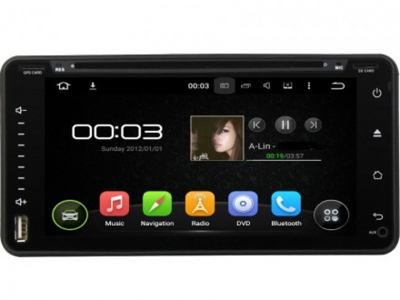 Штатное головное устройство Android 5 Toyota Highlander U20 (2000-2007) Carmedia KD-6900