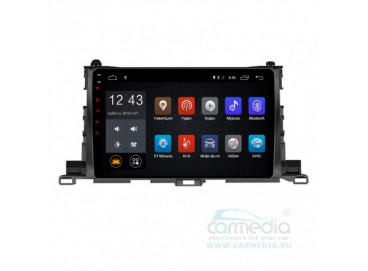 Штатная магнитола Android 6 Toyota Highlander U50 (2014-2020) Carmedia OL-1601-MTK