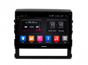 Штатная магнитола Android 10 Toyota LC 200 (2015-2021) Carmedia OL-9618-P6