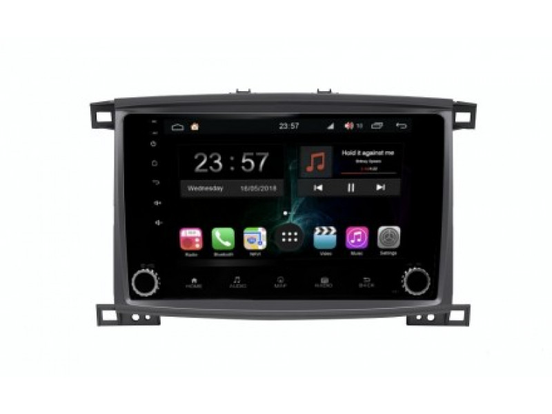 Штатная магнитола Android 9 Toyota LC 100 (2002-2007) Farcar RG457/1166RB