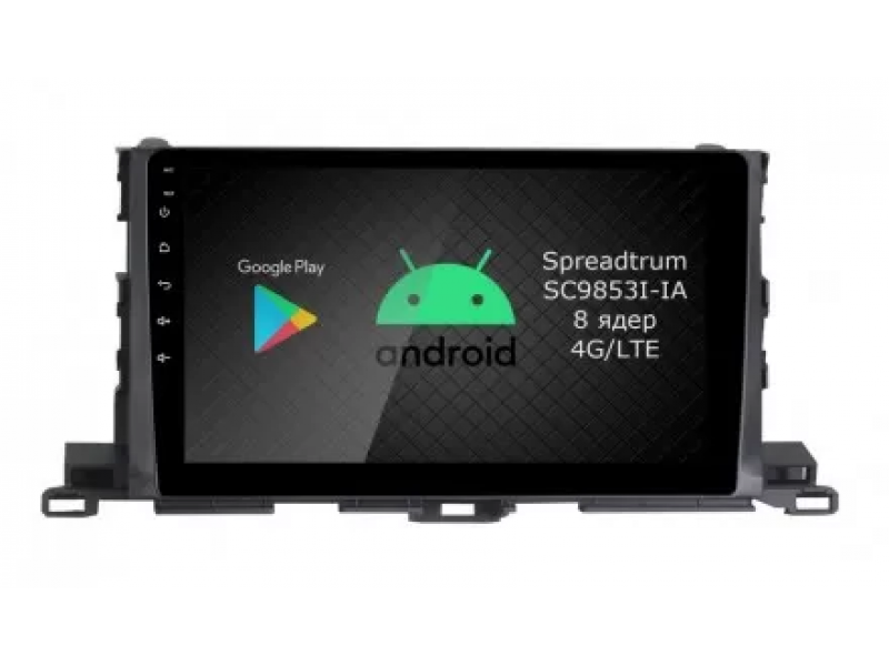 Штатное головное устройство Android 9 Toyota Highlander U50 (2014-2020) Roximo RI-1112