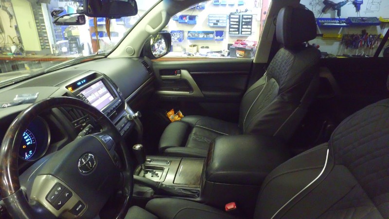 Cиденье для Ленд Крузер комфортные, установка сидений в Ленд Крузер