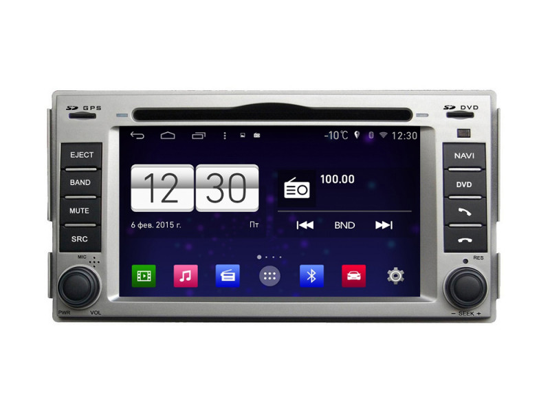 Штатная магнитола FarCar s160 для Hyundai Santa Fe 2