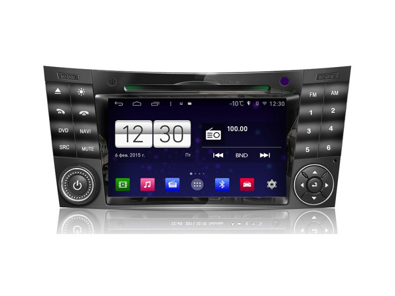 Сенсорная магнитола на Андроид для Mercedes E Class W211 (Android)