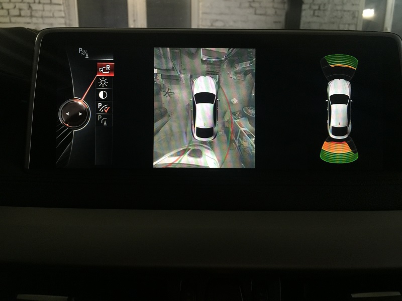 Система камер кругового обзора BMW X5, X6 (круговой обзор БМВ F15/F16)