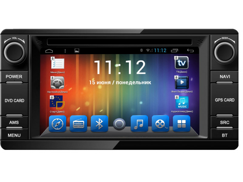 Головное устройство Митсубиси Лансер X Андроид 4.4.2