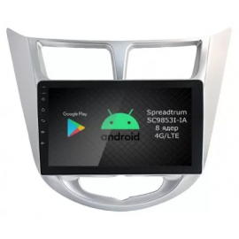 Штатная магнитола Android 9 Hyundai Solaris (2010-2016) Roximo RI-2003