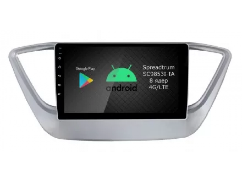 Штатная магнитола Roximo RI-2011 Hyundai Solaris Android 9