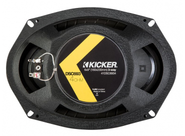 Коаксиальная акустика Kicker DSС6934 (15x23см)