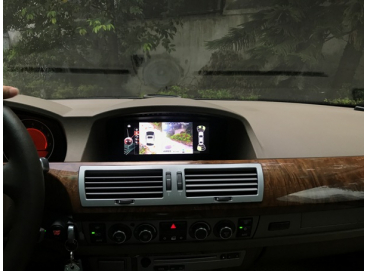 Мультимедиа монитор в BMW 7 E65 и E66 на Android (экран)