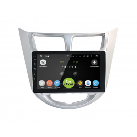 Магнитола Android 9 Hyundai Solaris (2010-2016) Roximo CarDroid RD-2003F