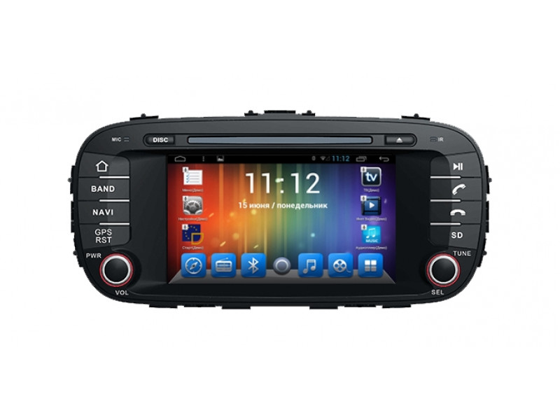 Головное устройство Киа Соул (ШГУ Kia Soul на Android)