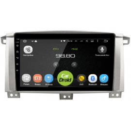 Штатная магнитола Android 9 Toyota LC 105 (2002-2007) Roximo CarDroid RD-1121F