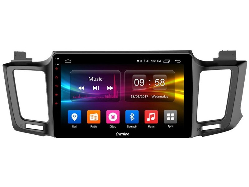 Магнитола Android 9 Toyota RAV4 (2013-2018) Carmedia OL-1610-P5