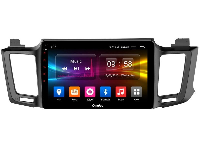 Штатная магнитола Android 9 Toyota RAV4 (2013-2018) Ownice S1610J