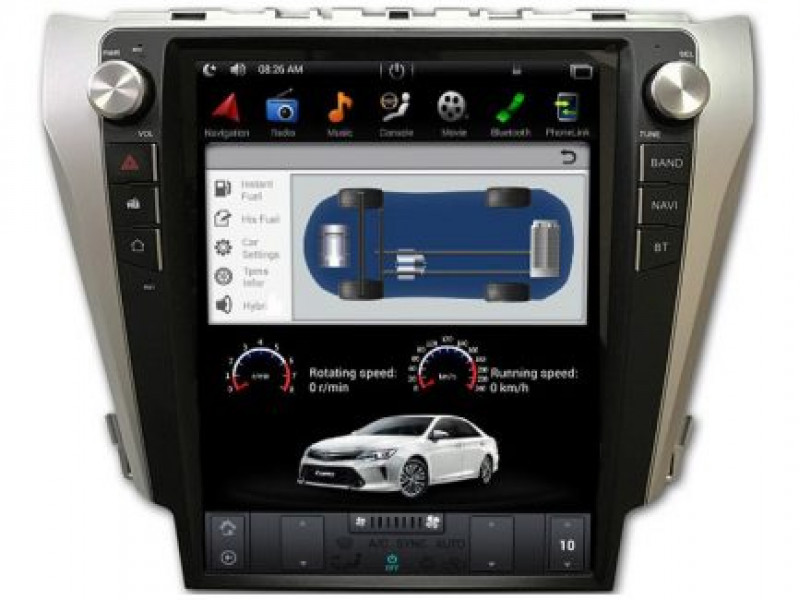 Магнитола Андроид 5 Toyota Camry 2015-2018 Carmedia NS-1071