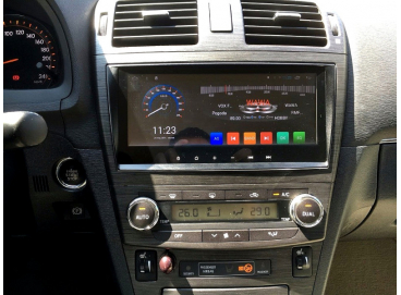 Штатная автомагнитола CarMedia для Тойота Авенсис (2009-2013) Андроид 7.1