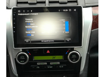 Штатное головное устройство CarMedia для Тойота Камри 55 (2015-2018) 