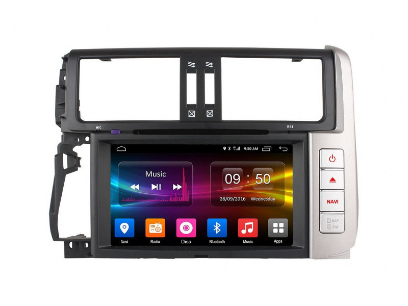 Головное устройство для Тойота Прадо 150 (2009-2013) CarMedia на Андроид